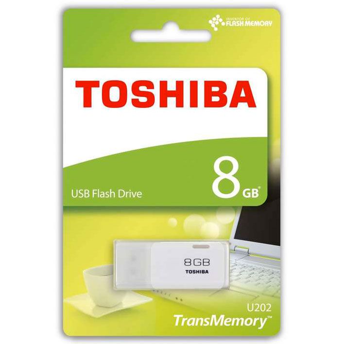 Pendrive Toshiba Usb 8gb Blanco Pte